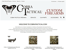 Tablet Screenshot of cobratactical.com